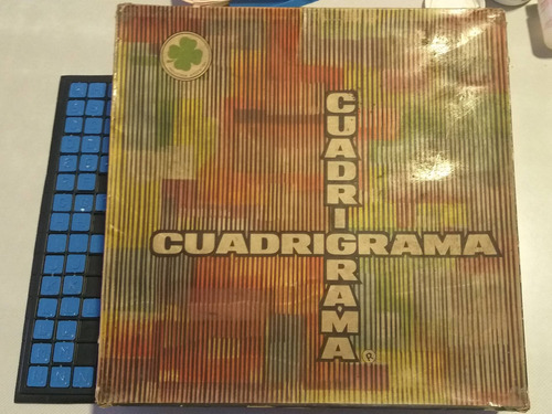 Cuadrigrama - Juego De Mesa Antiguo - Incompleto