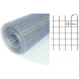 Malla Electrosoldada Galvanizada 50x50mm 2mm Rollo 1 X 20 M 