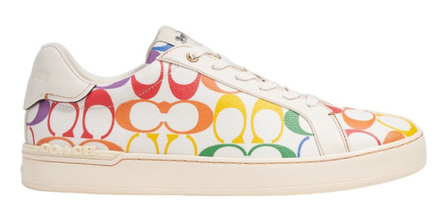 Tenis Coach Clip Low Top Signature Rainbow - Originales