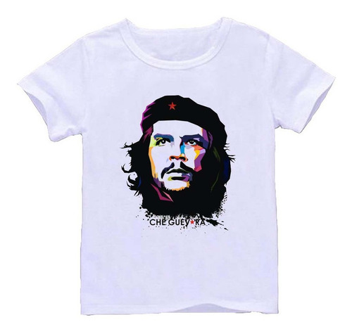 Remera Blanca Adultos Che Guevara R22