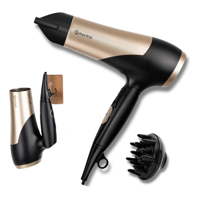Secador De Cabelos Profissional Bivolt C/ Difusor