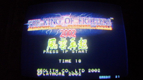 Cartucho De Neo Geo Mvs, The King Of Fighters 2002