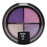 Heburn Maquillaje Profesional Sombras 709 Ojos Cuartetos Hd