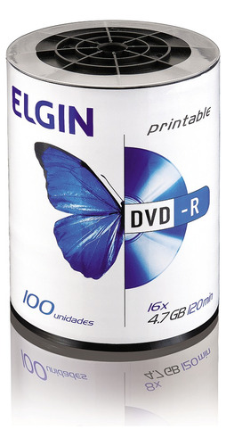 10 Dvd+r Dl  Dual Layer Elgin 8.5gb/8x Logo  - Promoção !!!