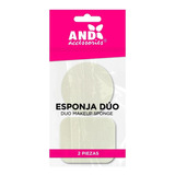 Esponja Para Maquillaje Duo And Paquete 2 Pzas