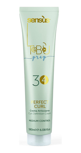 Crema De Peinar Perfect Curl Tabu 180 Ml Sensus