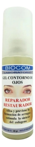 Biocom Gel Contorno De Ojos Reparador Alisa Y Previene Tipo De Piel Todo Tipo De Piel