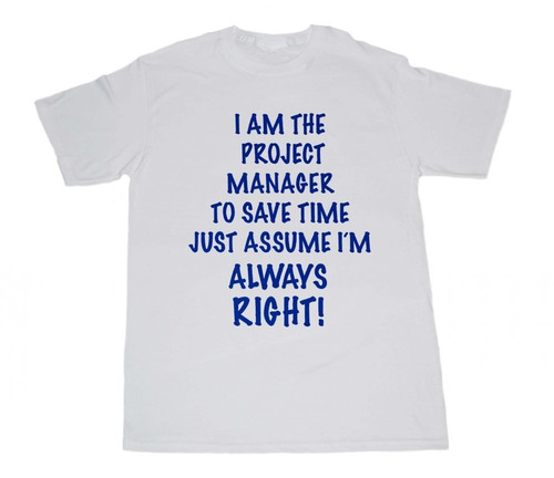 Playera Para Programadores Just Assume Im Always Right