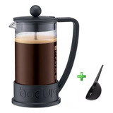 Cafetera Bodum Brazil 8 Pocillos Manual Negra Prensa Frances