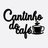 Quadro Decorativo Cantinho Do Café Mdf Cozinha Envio Rápido