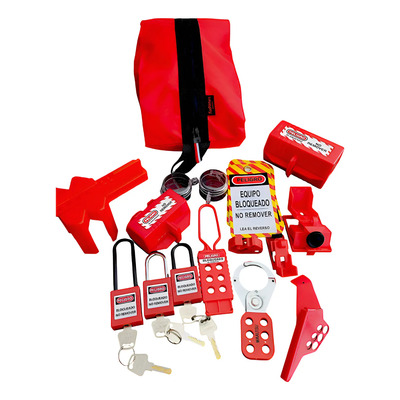 Kit De Bloqueo Loto Industrial Bloqueadores Y Candados Bolsa | Envío gratis