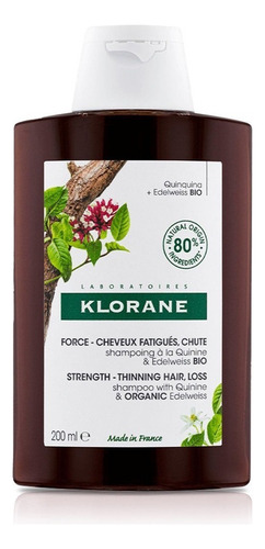 Shampoo Klorane Quinina Anticaida X 400 Ml