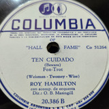 Pasta Roy Hamilton Con O Masingill Orquesta Columbia C597