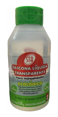 Silicona Liquida Transparente Sta 250 Grs X 6 Unidades