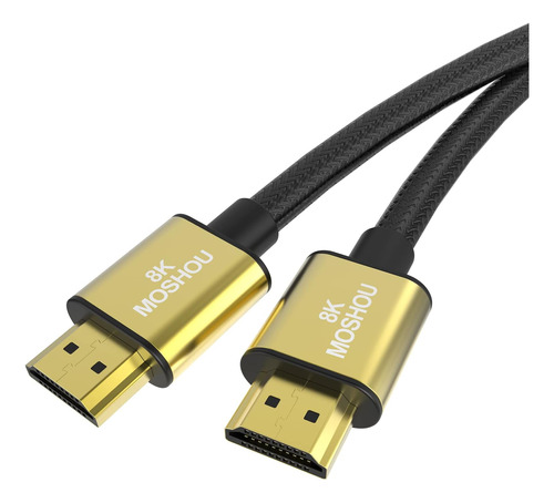 Cable Moshou Ultra Alta Velocidad 8k Hdmi 2.1 1080p 3 Metros