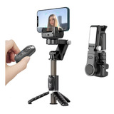 Gimbal Q18 Estabilizador E Tripé Para Celular Bluetooth