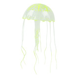 Enfeite De Silicone Soma Jellyfish Big Amarela Neon
