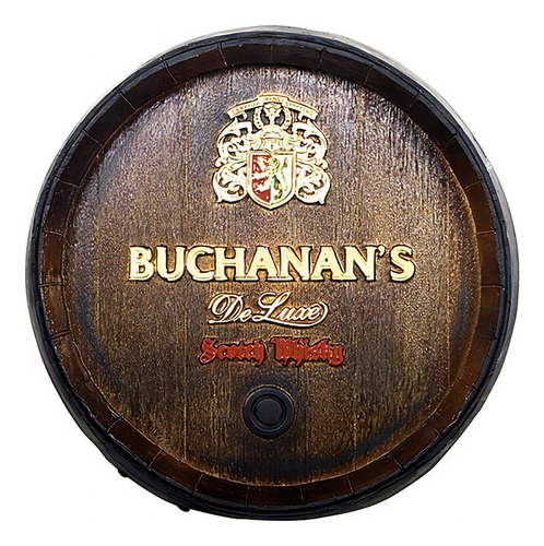 Barril Decorativo De Parede - Buchanans Whisky