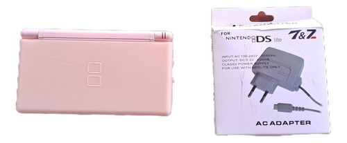 Nintendo Ds Lite Rosa Com Um Jogo A Escolher 