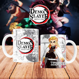 15 Plantillas Sublimación Tazas | Demon Slayer