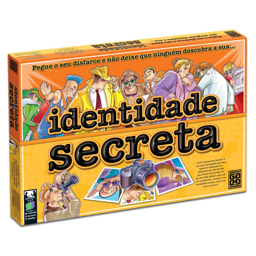 Jogo Identidade Secreta Original A Partir 7 Anos  - Grow