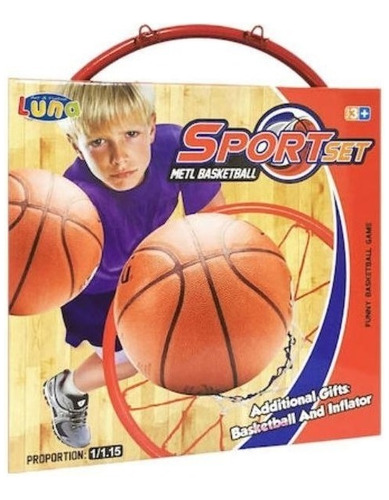 Aro De Basketball Para Niño Niña Con Accesorios 