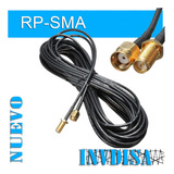 Extensión Cable 20 Metros Antena Conector Rp-sma Wifi Router
