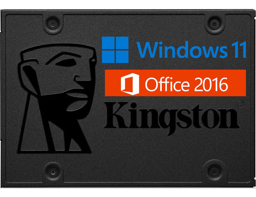 Ssd Com Windows 11 Instalado + Pacote Office + 240gb Kingston