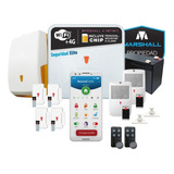 Kit Alarma Marshall 4 4g Wifi Infinit Gprs Chip Inalambrica