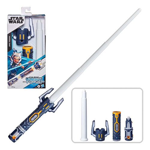 Juguete Sable Star Wars Lightsaber Forge Ahsoka Tano Blanco