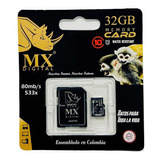 Micro Sd 32gb Clase 10 Mx 80mb/s Original Garantia + Adaptad