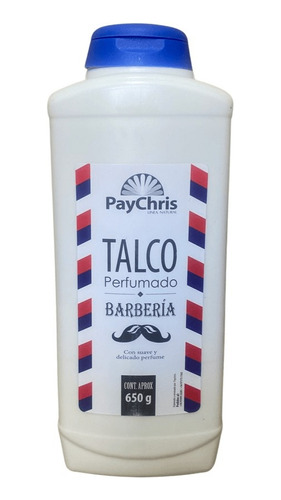 Talco Perfumado Barberia 650g Paychris