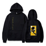 Sudadera Con Capucha De Doble Cara Banana Fish Anime Hip Hop