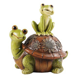 Decoração De Casa: Frog Turtle Ornament Lawn