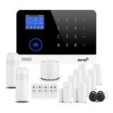  Kit De Alarma De Seguridad Inalámbrica 4g Compatible Con Wi