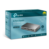 Switch Gerenciável Gigabit 8pts Tp-link Tl-sg108pe Poe 