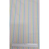 Tecido Tricoline 100% Algodão - M.50x150cm - Chevron