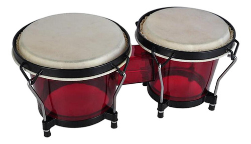 Bongo Drum Set Instrumento De Percusión Tambor De Mano