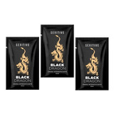 Crema Intima Black Dragon Intensifica Potencia Sachet X 3un