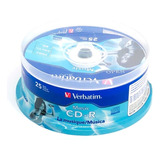 Cd-r Verbatim Digital Audio 25 Pzas 700mb 40x 80min Leer Des