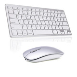Teclado  E Mouse Bluetooth Recarregável Para Macbook Air 13 