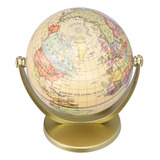 Mini Mapamundi Globe, Versión En Inglés, Tierra Giratoria De