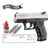 Marcadora Walther Cp99 Compact Blowback.177 Bicolor Co2 Xtre