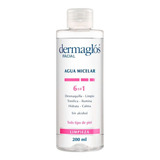 Dermaglós Facial Agua Micelar 6 En 1 Desmaquillante 200ml