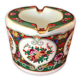  Cenicero Antiguo Porcelana Italiana Fancy Florentine 