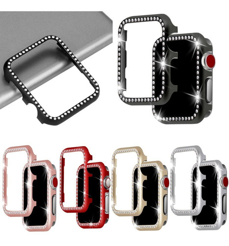 Case Protector Aluminio Iwatch Series 1 2 3 4 38/40/42/44mm