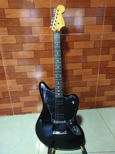 Guitarra Eléctrica Fender Jaguar Blacktop 