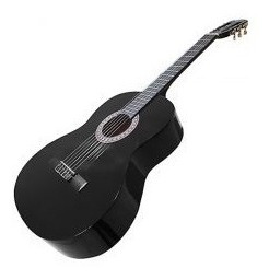 Guitarra Clásica Negra 39 Alaguez