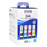 Pack Botellas De Tinta X4 Epson T544