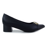 Sapato Feminino Piccadilly Preto - 7390